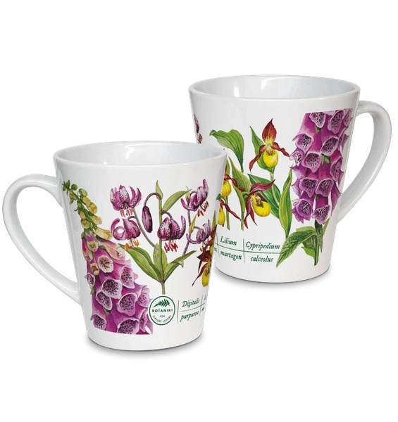 Forest flowers — latte mug