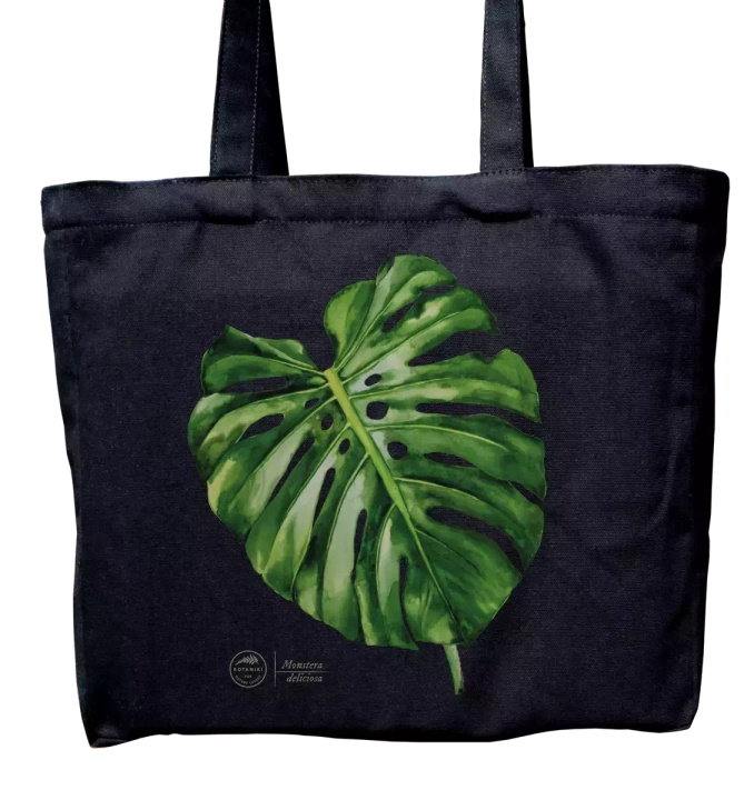 Swiss cheese plant — premium cotton bag