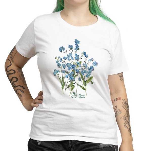 Forget-me-nots — women's t-shirt