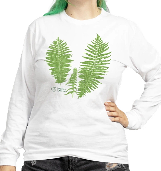 Male fern — long sleeve t-shirt