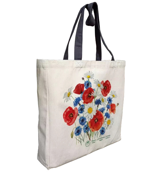 Wildflowers — premium cotton bag