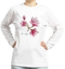 Saucer magnolia intermediate — long sleeve t-shirt