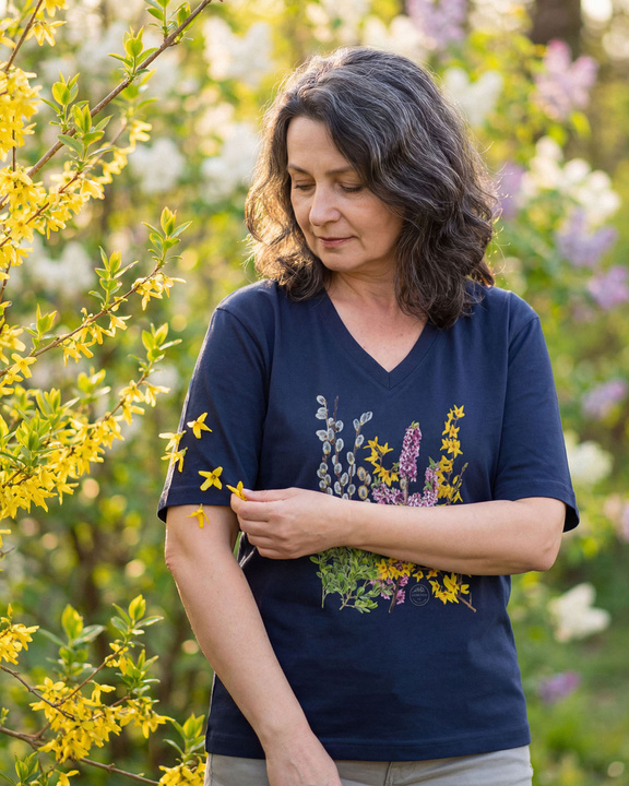 Spring shrubs — premium t-shirt