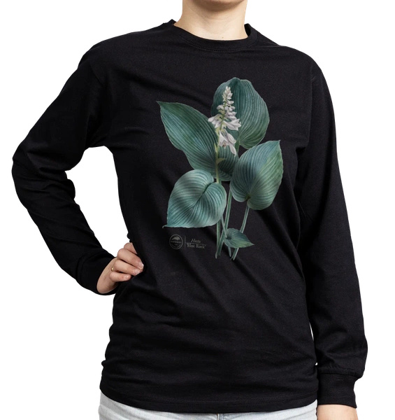 Hosta 'Blue Rock' — long sleeve t-shirt