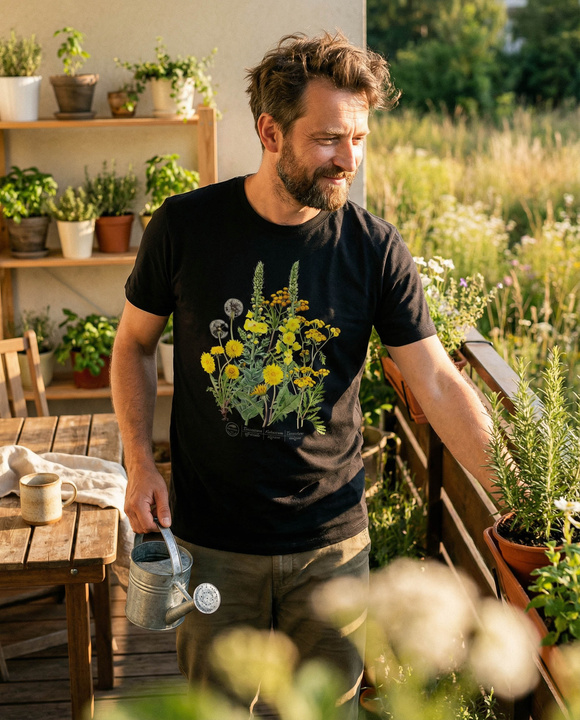 Golden herbs — classic t-shirt
