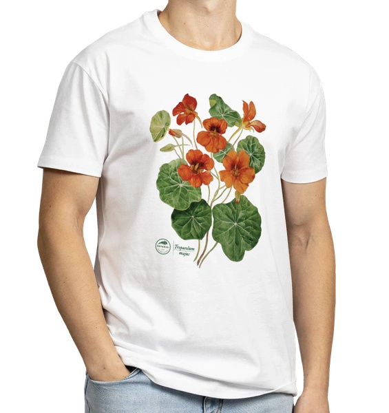 Garden nasturtiums — classic t-shirt