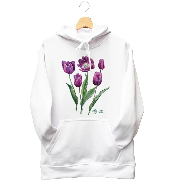 Tulips 'Negrita' — hoodie