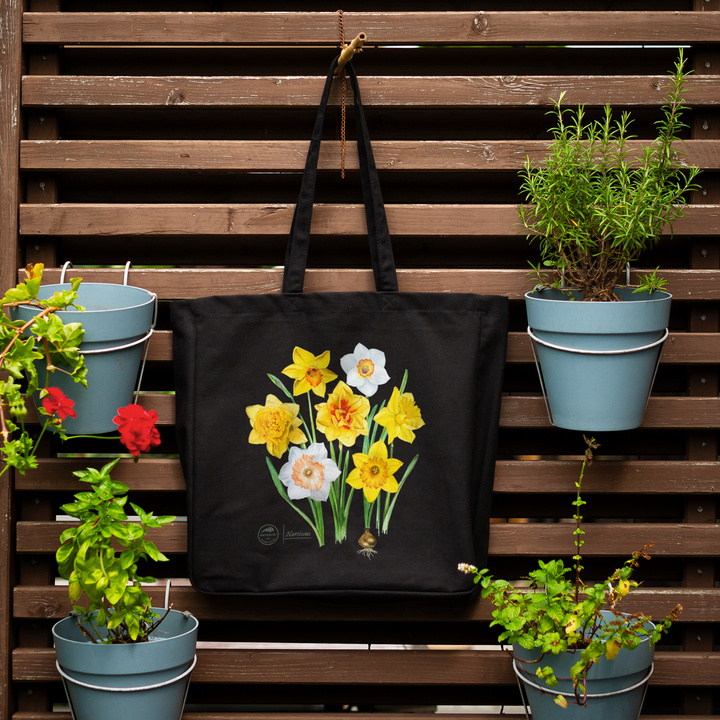 Daffodils — premium cotton bag