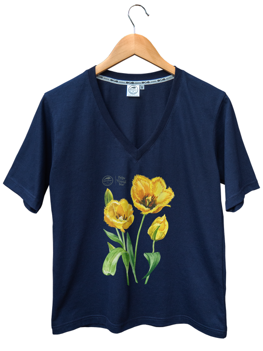 Tulips 'Crystal Star' — premium  t-shirt