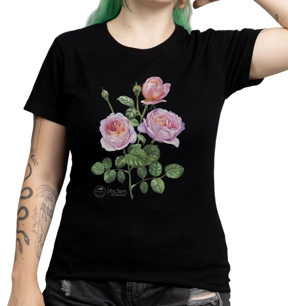 Rose 'Queen of Sweden' — women's t-shirt