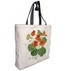 Garden nasturtiums — premium cotton bag