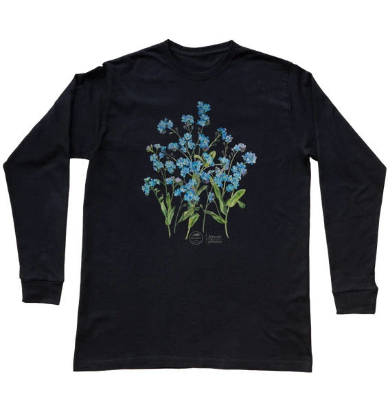 Forget-me-nots — long sleeve t-shirt