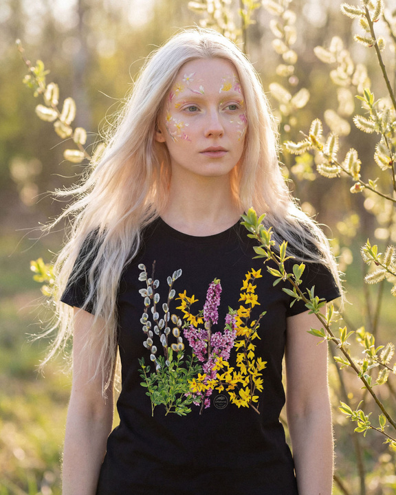 Spring shrubs — women's t-shirt