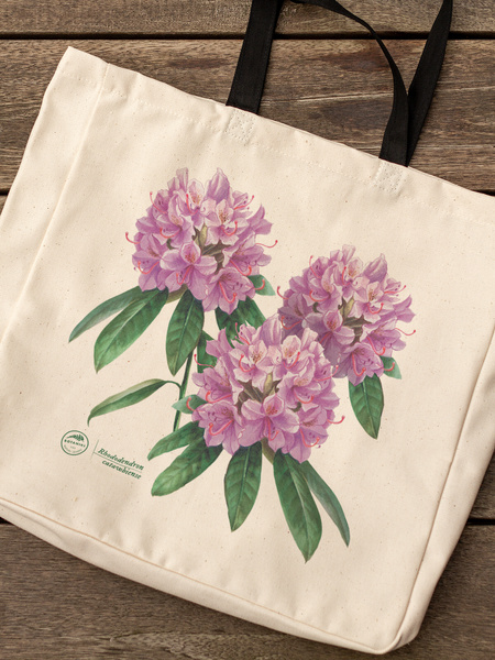 Catawba rosebay — premium cotton bag