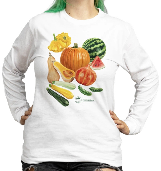 Cucurbit vegetables — long sleeve t-shirt