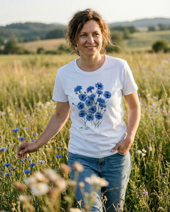 Cornflowers — women's t-shirt