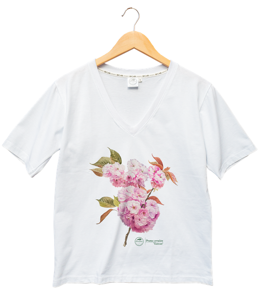 Cherry blossom 'Kanzan' — premium  t-shirt