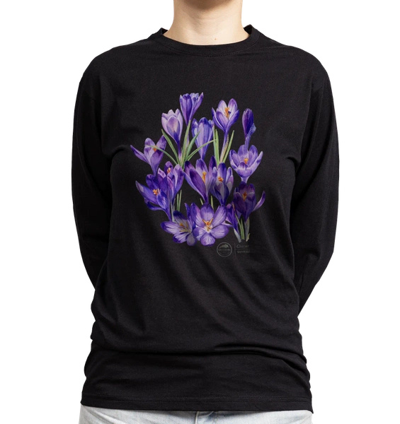 Spring crocus — long sleeve t-shirt