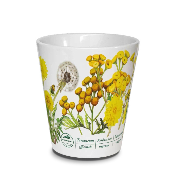Golden herbs — latte mug