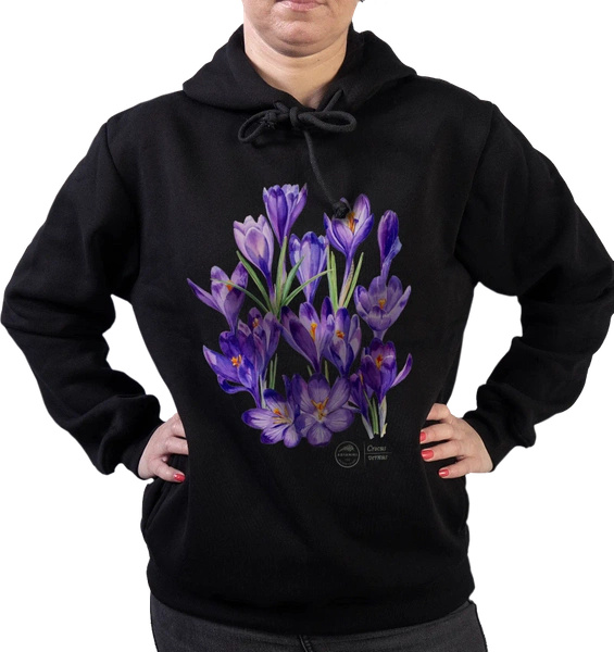 Spring crocus — premium hoodie