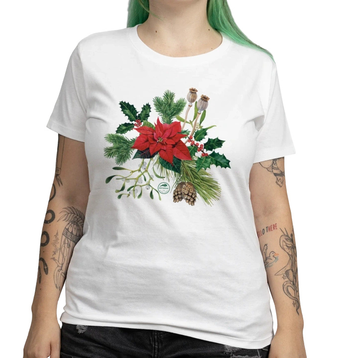 Winter bouquet — women's t-shirt