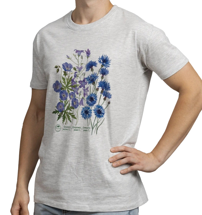 Blue meadow — classic t-shirt