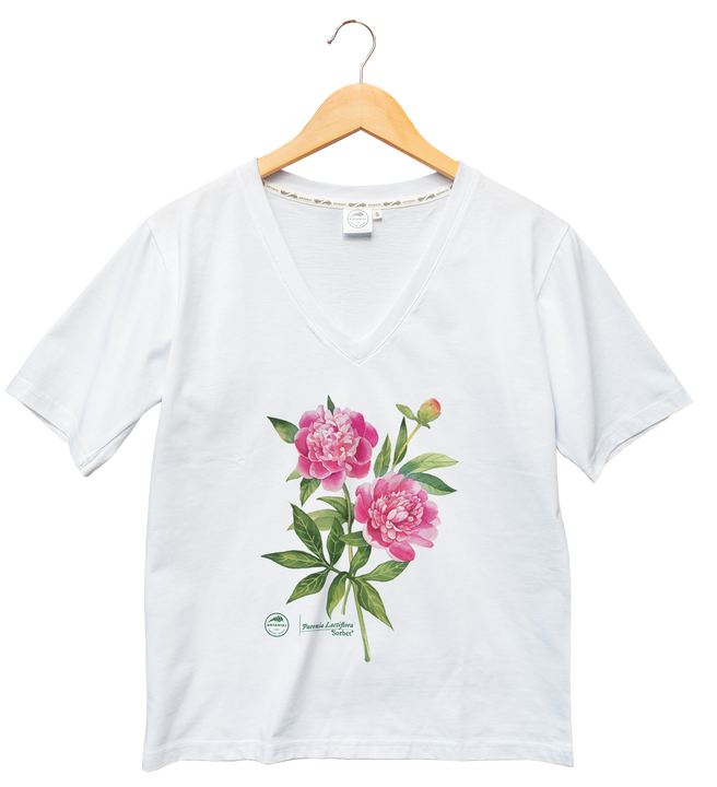 Chinese peony 'Sorbet' — premium  t-shirt