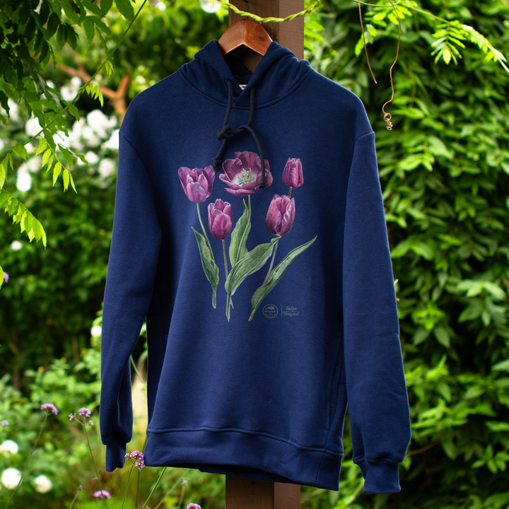 Tulips 'Negrita' — premium hoodie