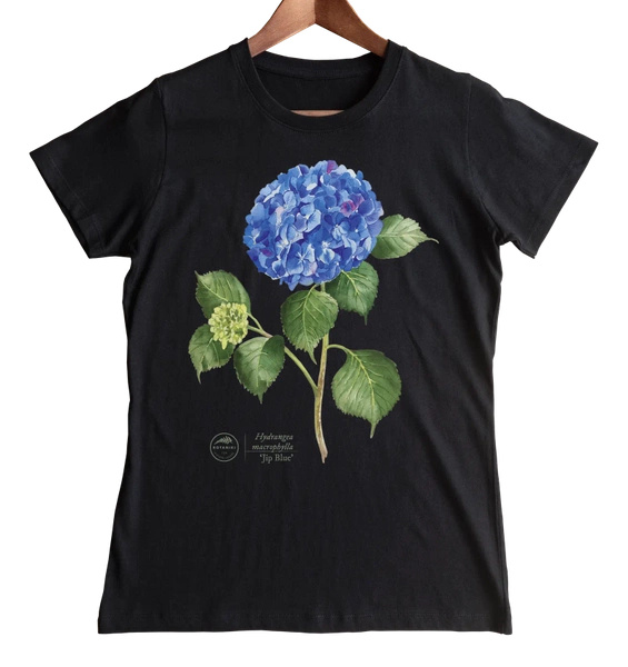 Hydrangea 'Jip Blue' — women's t-shirt