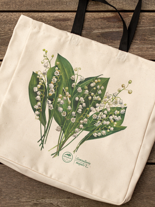 Lily of the valley — premium cotton bag