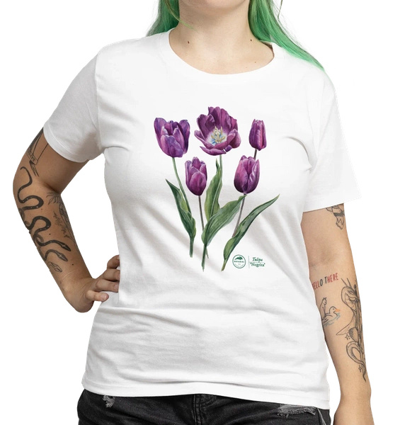 Tulip 'Negrita' — women's t-shirt