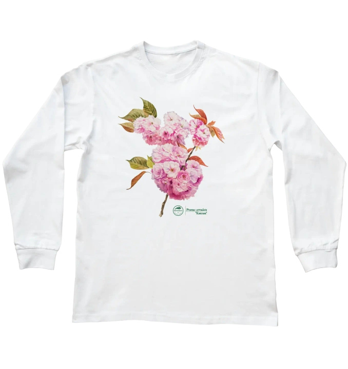 Cherry blossom 'Kanzan' — long sleeve t-shirt