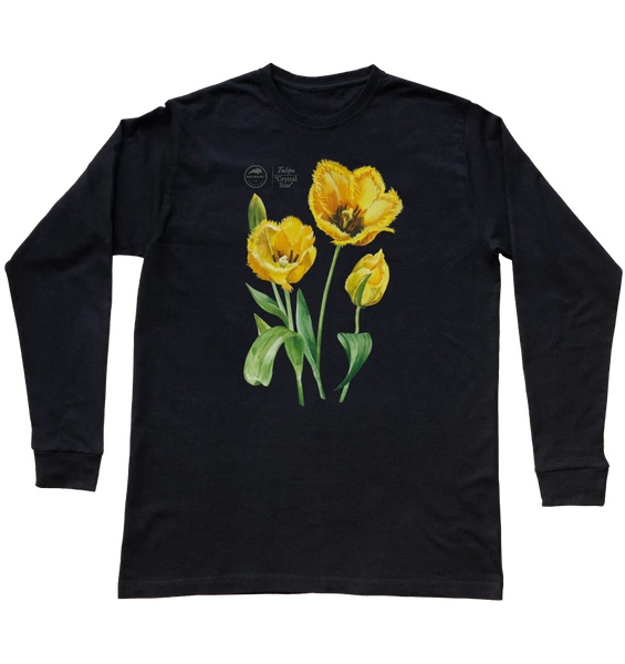 Tulip 'Crystal Star' — long sleeve t-shirt