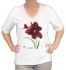 Black Emanuelle daylilies — premium  t-shirt