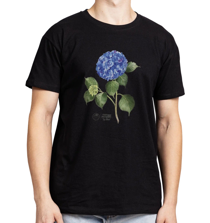 Hydrangea 'Jip Blue' — classic unisex t-shirt