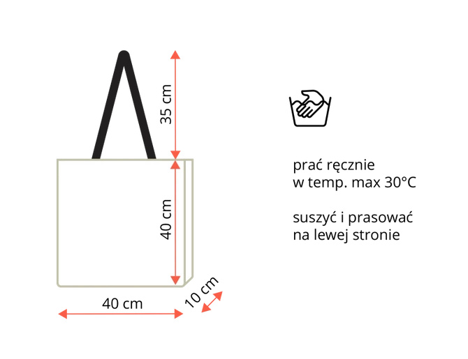 Spring crocus — premium cotton bag