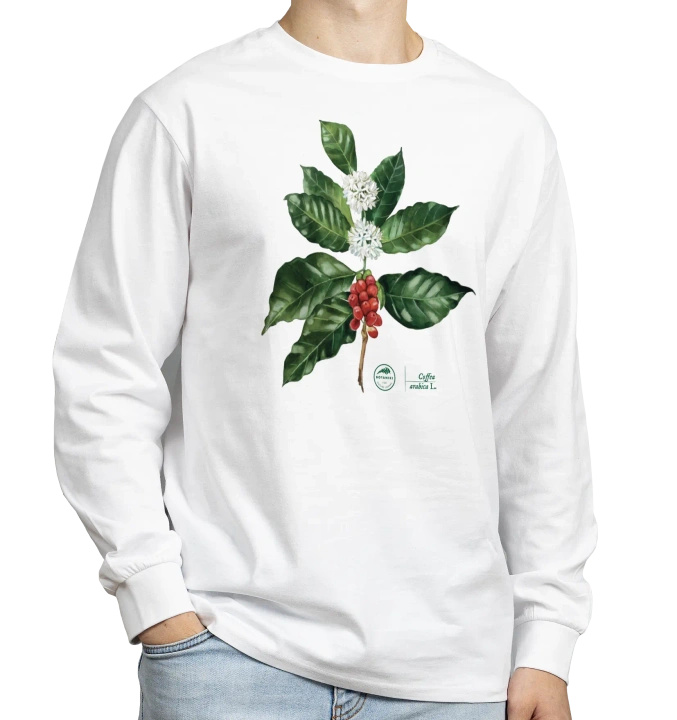 Coffea arabica — long sleeve t-shirt