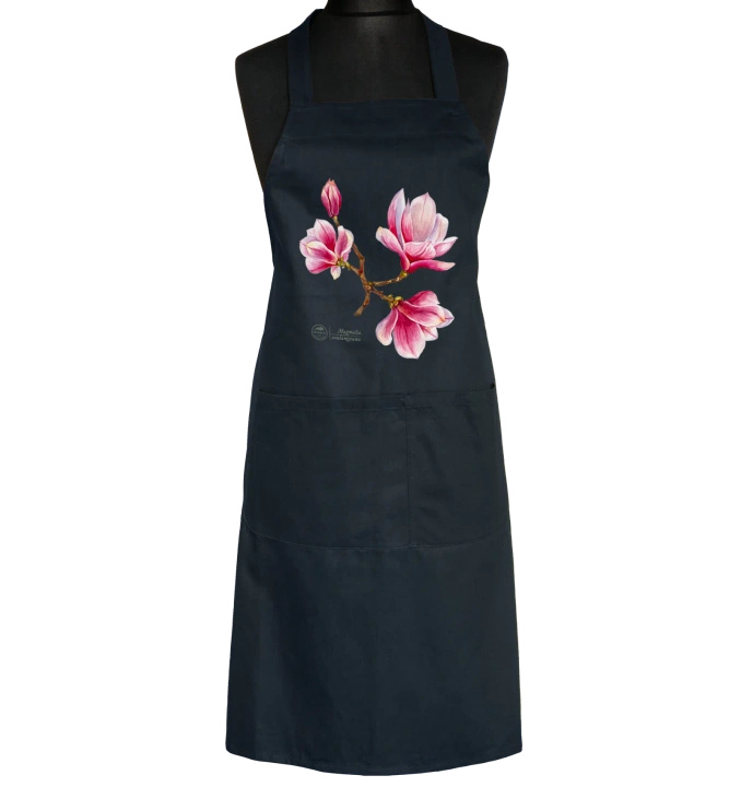 Saucer magnolia — apron with pockets