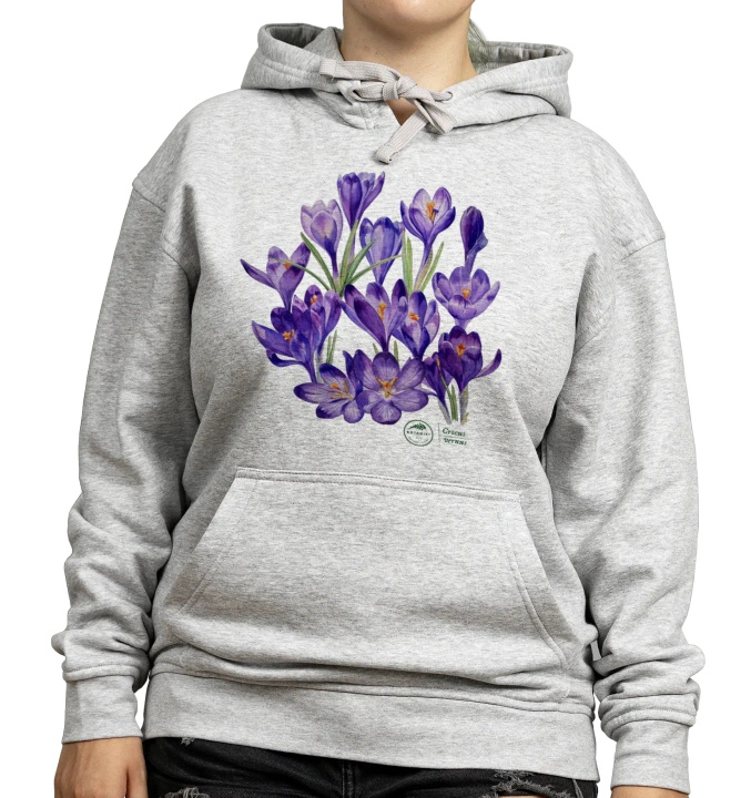 Spring crocus — hoodie
