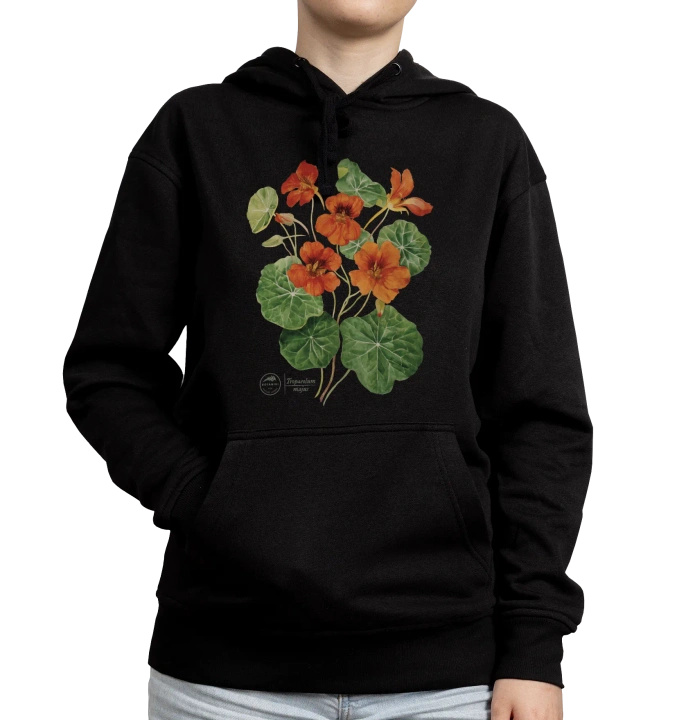 Garden nasturtiums — hoodie