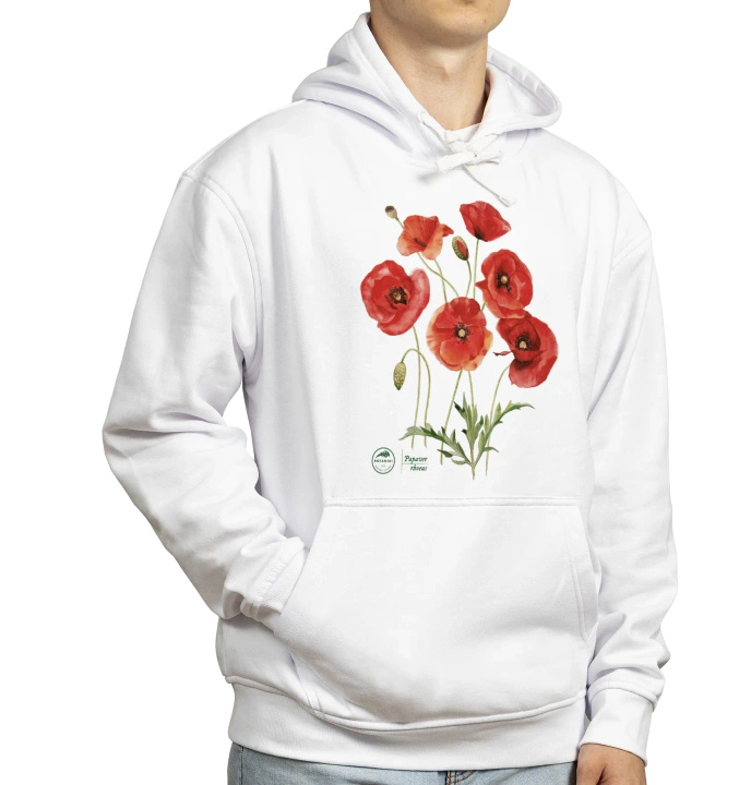 Common poppies — hoodie