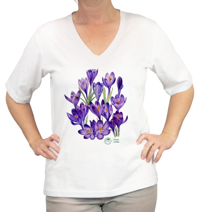 Spring crocus — premium t-shirt