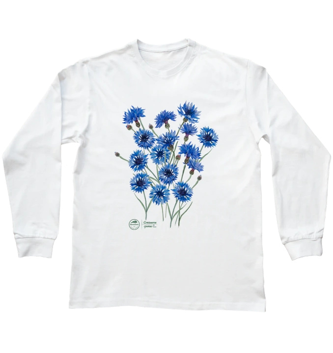 Cornflowers — long sleeve t-shirt