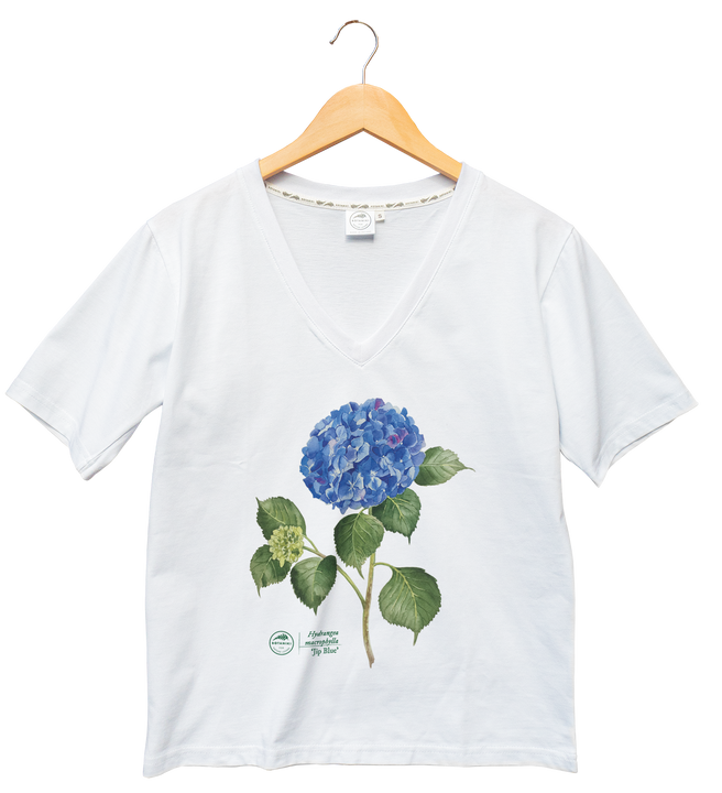 Hydrangea 'Jip Blue' — premium  t-shirt