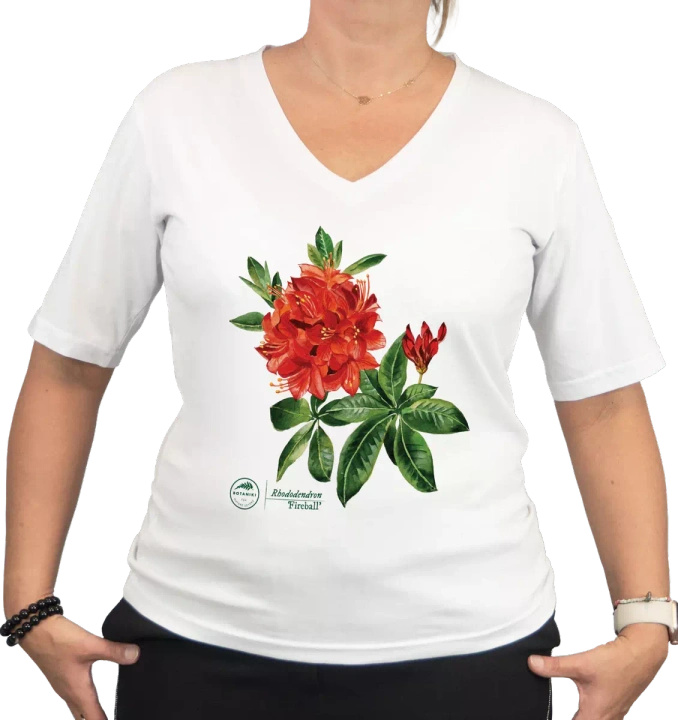 Rhododendron 'Fireball' — premium t-shirt