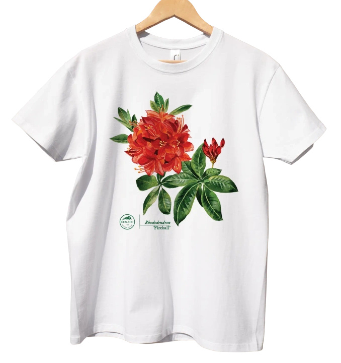 Rhododendron 'Fireball' — classic unisex t-shirt