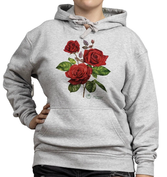 Rose 'Crimson Bouquet' — hoodie