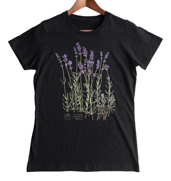 Lavender 'Hidcote' — women's t-shirt