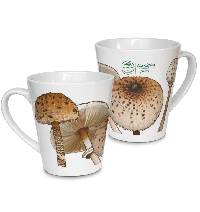 Parasol mushroom — latte mug