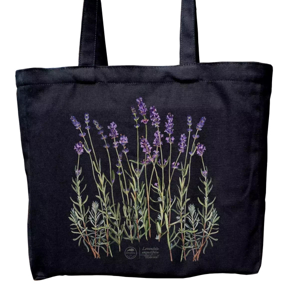 Lavender 'Hidcote' — premium cotton bag